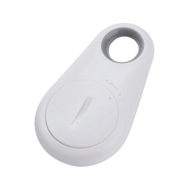 Bluetooth Anti Lost Theft Device Key Finder - White