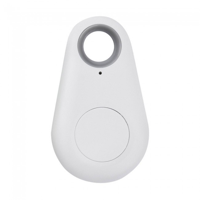 Bluetooth Anti Lost Theft Device Key Finder - White