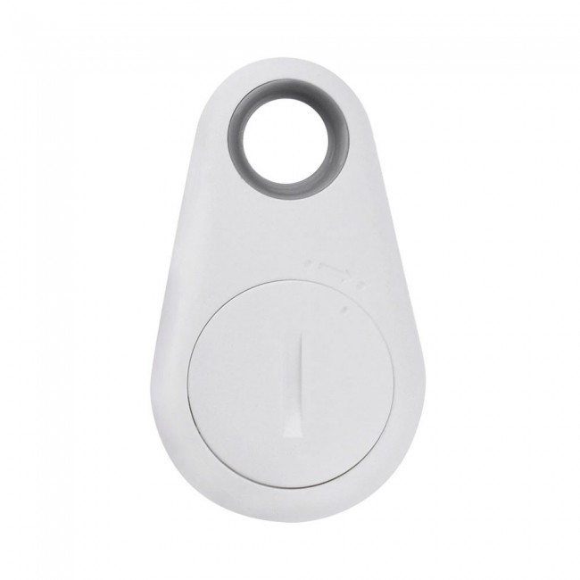 Bluetooth Anti Lost Theft Device Key Finder - White