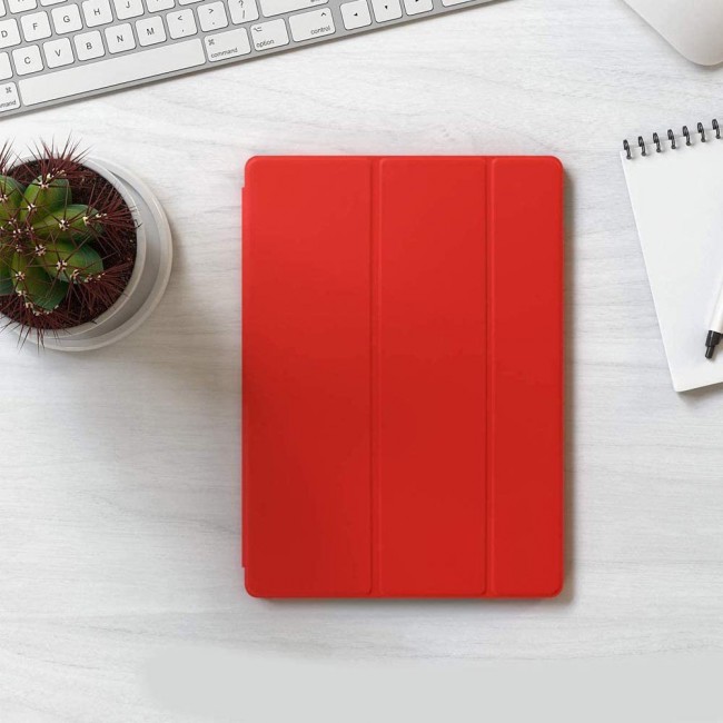 Apple iPad Air 4 2020 10.9-inch Trifold Case Smart Leather Cover by Margoun - Red