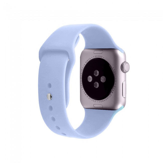 Apple Watch Band 38-40-41mm Soft Silicone Sport Strap Henlein Series by Margoun - Lilac Purple