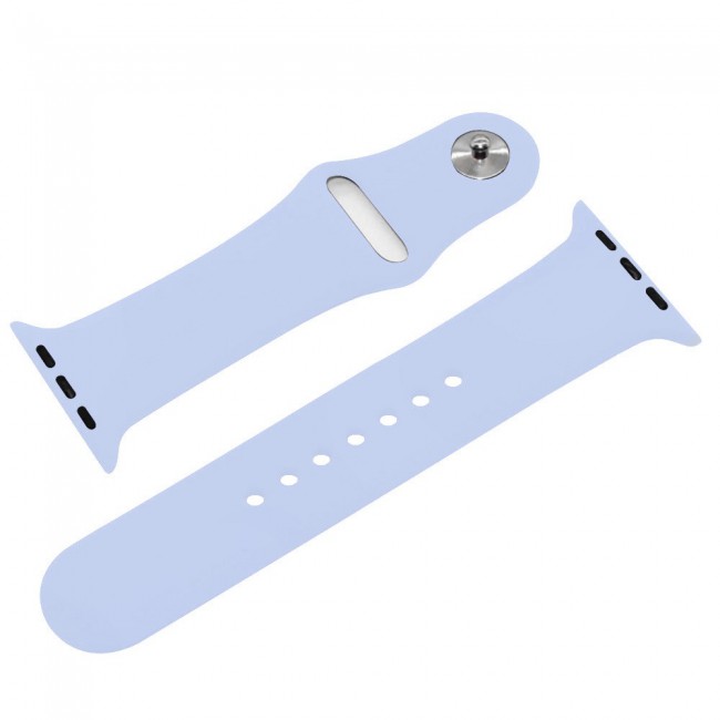 Apple Watch Band 38-40-41mm Soft Silicone Sport Strap Henlein Series by Margoun - Lilac Purple