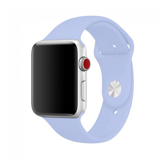 Apple Watch Band 38-40-41mm Soft Silicone Sport Strap Henlein Series by Margoun - Lilac Purple