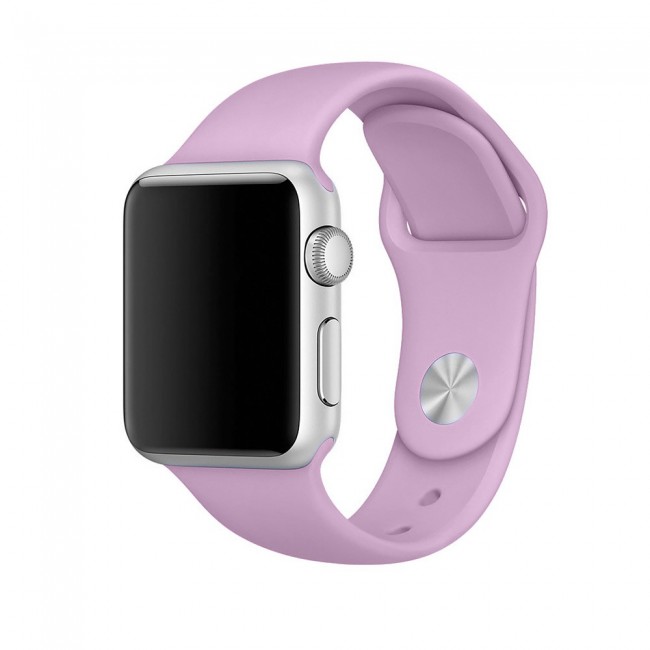 Apple Watch Band 38-40-41mm Soft Silicone Sport Strap Henlein Series by Margoun - Purple