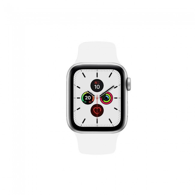 Apple Watch Band 38-40-41mm Soft Silicone Sport Strap Henlein Series by Margoun - Soft White