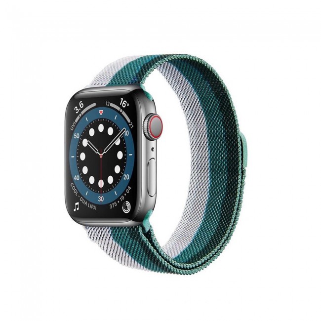 Apple Watch Band 42-44-45mm Milanese Loop Strap Henlein Series by Margoun - Multi01