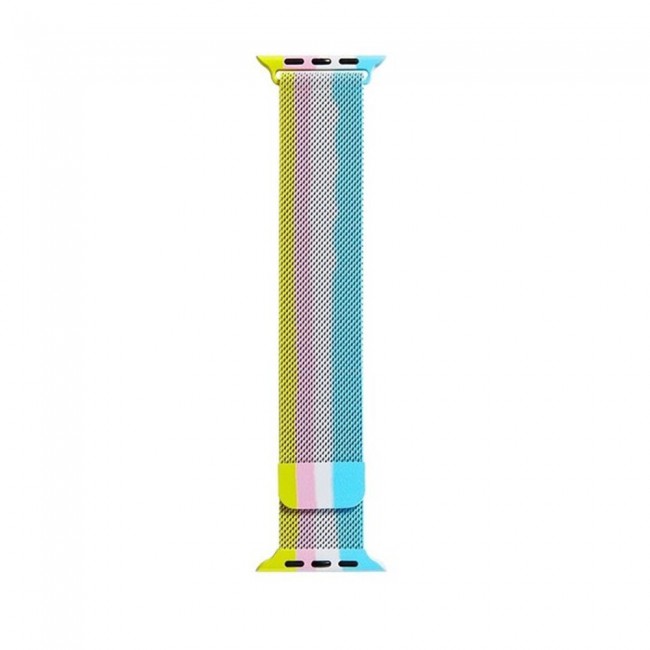 Apple Watch Band 42-44-45mm Milanese Loop Strap Henlein Series by Margoun - Multi02