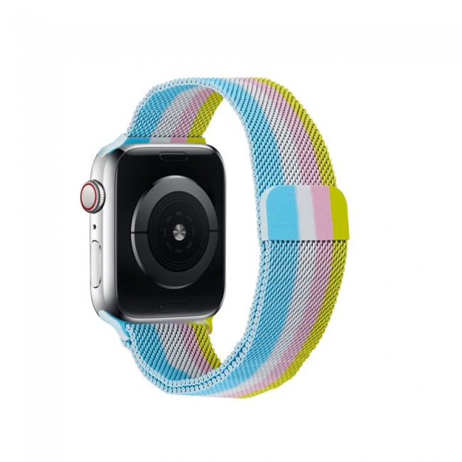 Apple Watch Band 42-44-45mm Milanese Loop Strap Henlein Series by Margoun - Multi02