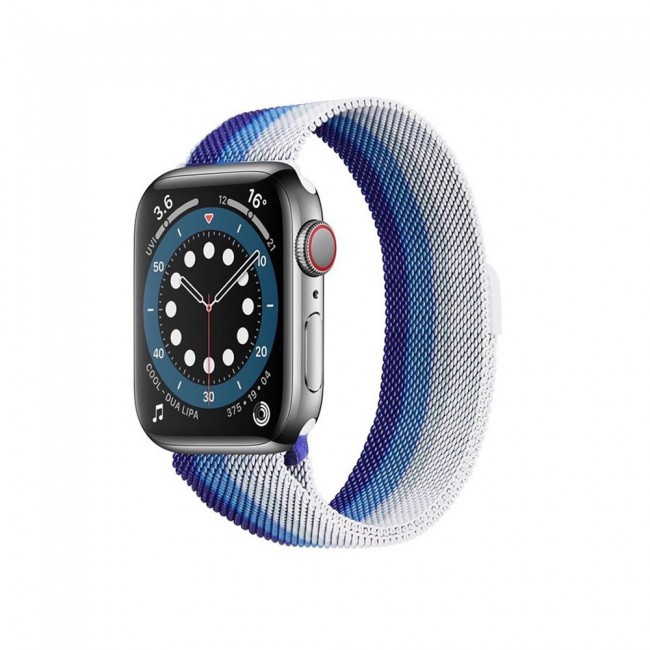 Apple Watch Band 42-44-45mm Milanese Loop Strap Henlein Series by Margoun - Multi03