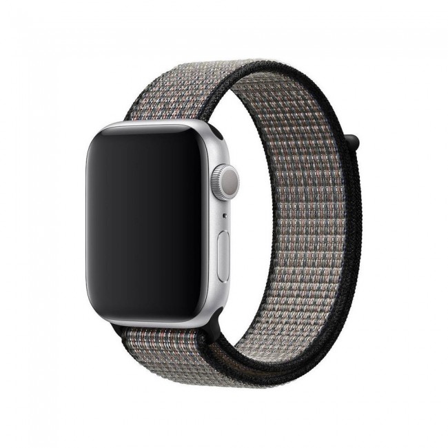 Apple Watch Band 42-44-45mm Nylon Sport Loop Strap Henlein Series by Margoun - Lava Glow