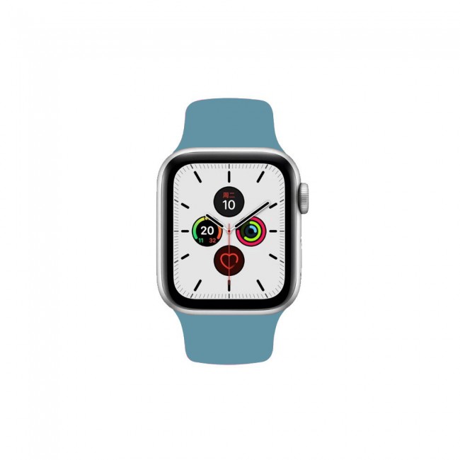 Apple Watch Band 42-44-45mm Strap Soft Silicone Sport Band Henlein Series by Margoun - Cactus