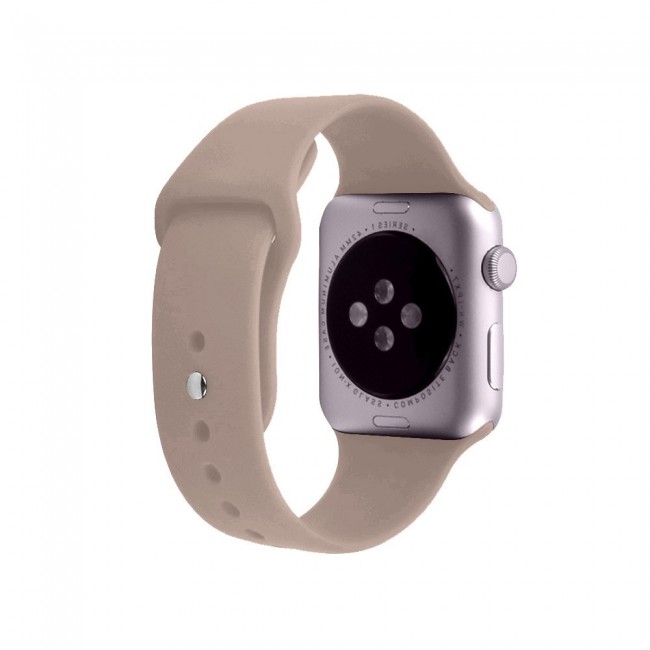 Apple Watch Band 42-44-45mm Strap Soft Silicone Sport Band Henlein Series by Margoun - Pebble