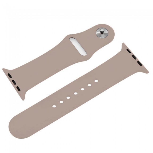 Apple Watch Band 42-44-45mm Strap Soft Silicone Sport Band Henlein Series by Margoun - Pebble