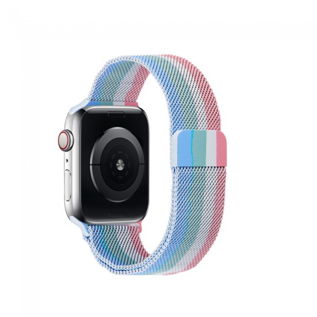 Apple Watch Band 42-44-45mm Milanese Loop Strap Henlein Series by Margoun - Multi04
