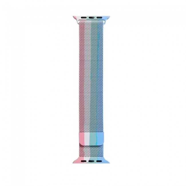 Apple Watch Band 42-44-45mm Milanese Loop Strap Henlein Series by Margoun - Multi04