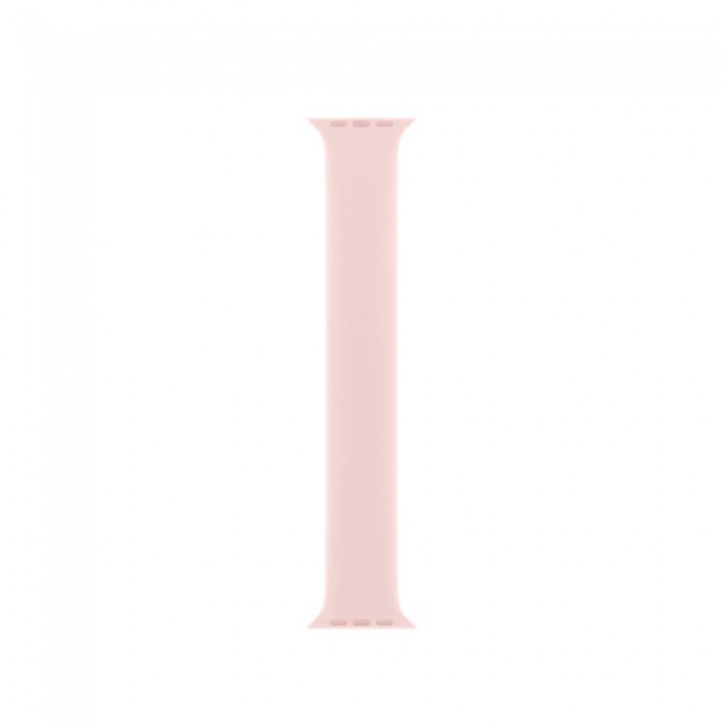 Apple Watch 42-44-45mm Size M Elastic Silicone Solo Loop Band Henlein Series by Margoun - Pink Sand