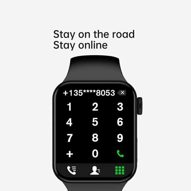 Margoun Fitness Smart Watch Series 7 44mm - Black