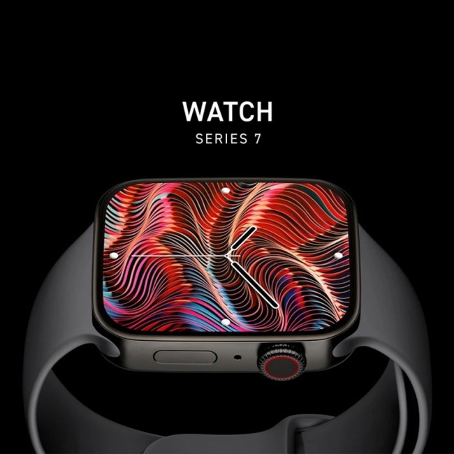 Margoun Fitness Smart Watch Series 7 44mm - Black