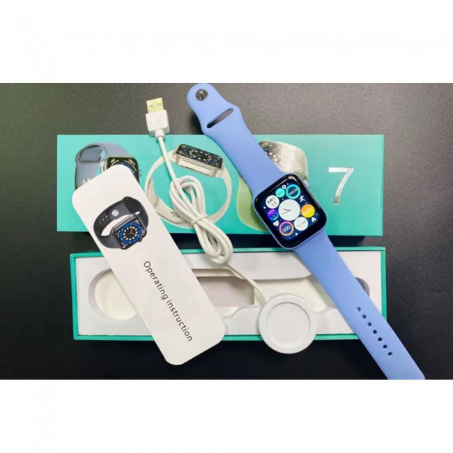 Margoun Fitness Smart Watch Series 7 44mm  - Blue