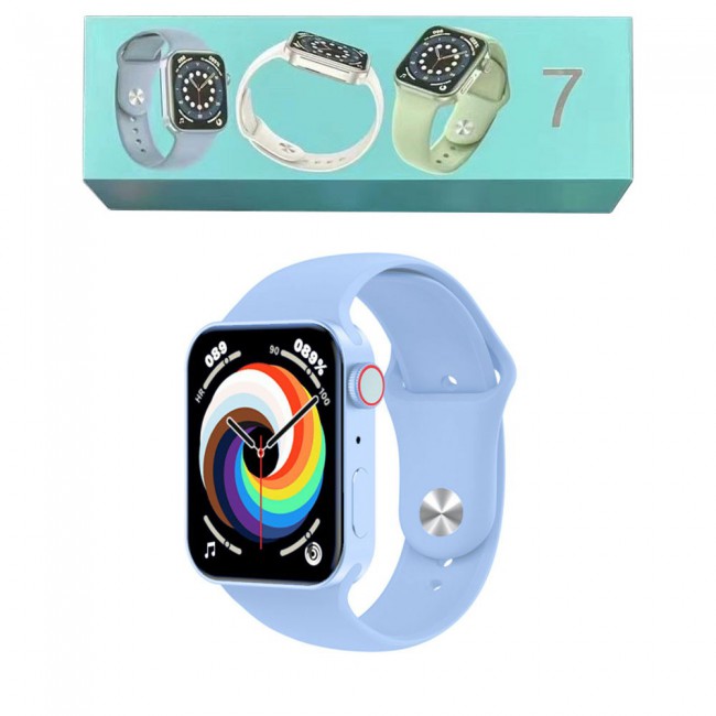 Margoun Fitness Smart Watch Series 7 44mm  - Blue