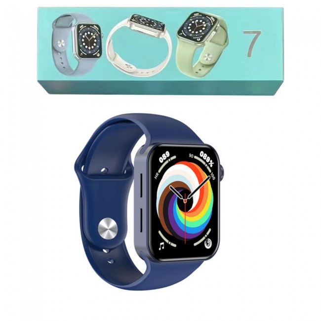 Margoun Fitness Smart Watch Series 7 44mm  - Dark Blue