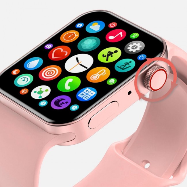 Margoun Fitness Smart Watch Series 7 44mm - Pink