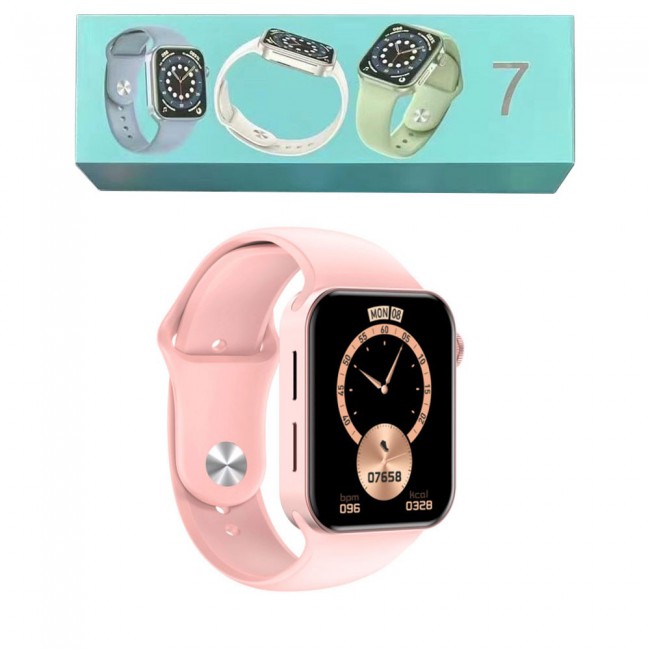 Margoun Fitness Smart Watch Series 7 44mm - Pink