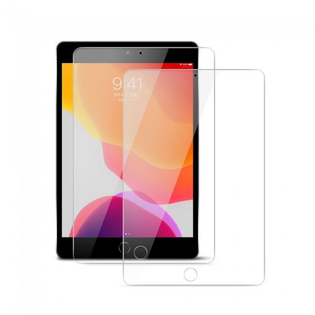 Apple iPad 7 and iPad 8 10.2-inch Tempered Screen Protector Tempered Glass 2 Pack - Clear