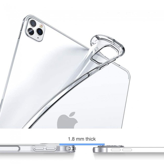 Apple iPad Pro 11 2021 2020 2018 Case Cover TPU - Clear