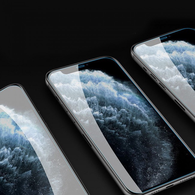 Apple iPhone 12 Pro Max Tempered Screen Protector Max Shieldz by Margoun 2-Pack - Clear