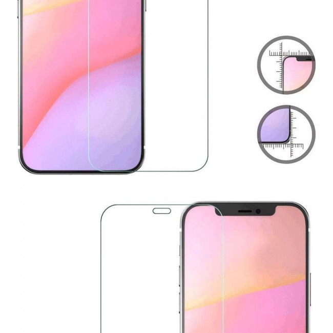 Apple iPhone 12 Pro Max Tempered Screen Protector Super Shieldz by Margoun - 2-Pack Clear