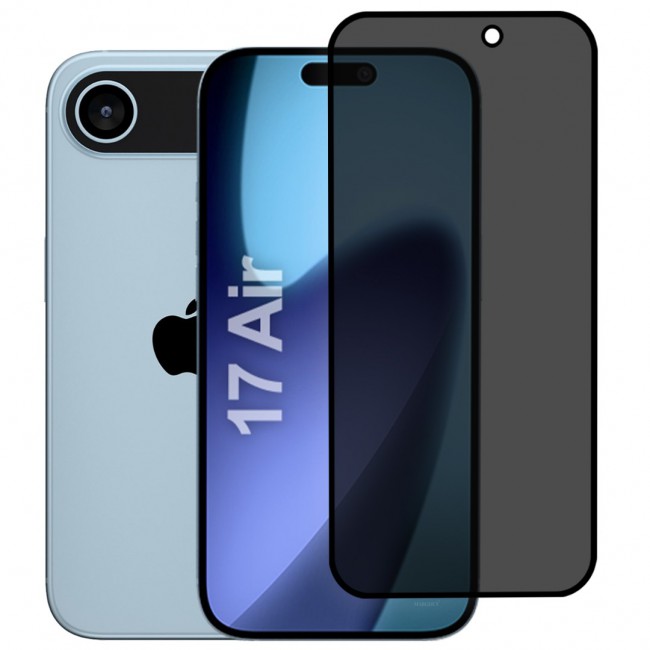 MARGOUN for iPhone 17 Air Screen Protector Privacy Anti Spy Tempered Glass,9H Hardness,Scratch-Resistant, Anti-Fingerprint and Dustproof, with Smooth Touch and Easy Installation