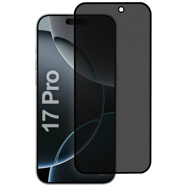 MARGOUN for iPhone 17 Pro Screen Protector Privacy Anti Spy Tempered Glass,9H Hardness,Scratch-Resistant, Anti-Fingerprint and Dustproof, with Smooth Touch and Easy Installation