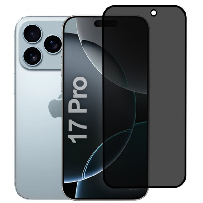 MARGOUN for iPhone 17 Pro Screen Protector Privacy Anti Spy Tempered Glass,9H Hardness,Scratch-Resistant, Anti-Fingerprint and Dustproof, with Smooth Touch and Easy Installation