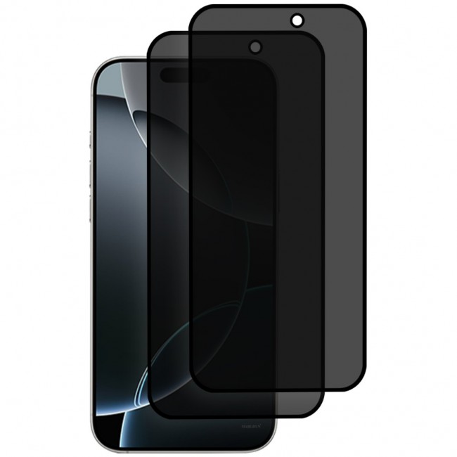 MARGOUN 3 Pack for iPhone 17 Pro Screen Protector Privacy Anti Spy Tempered Glass,9H Hardness,Scratch-Resistant, Anti-Fingerprint and Dustproof, with Smooth Touch and Easy Installation