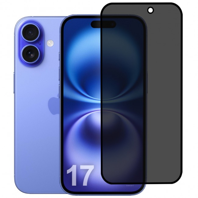 MARGOUN for iPhone 17 Screen Protector Privacy Anti Spy Tempered Glass,9H Hardness,Scratch-Resistant, Anti-Fingerprint and Dustproof, with Smooth Touch and Easy Installation