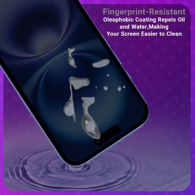 MARGOUN for iPhone 17 Screen Protector Privacy Anti Spy Tempered Glass,9H Hardness,Scratch-Resistant, Anti-Fingerprint and Dustproof, with Smooth Touch and Easy Installation