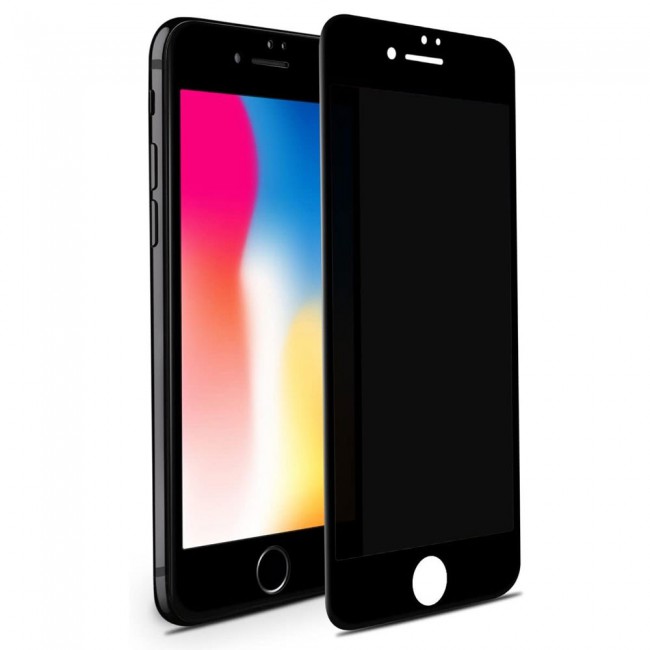 Apple iPhone 6 and 6S 3D Privacy Screen Protector Ultimate by Margoun - Black Edge