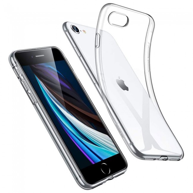 Apple iPhone SE 2020 Clear TPU Case Cover by Margoun