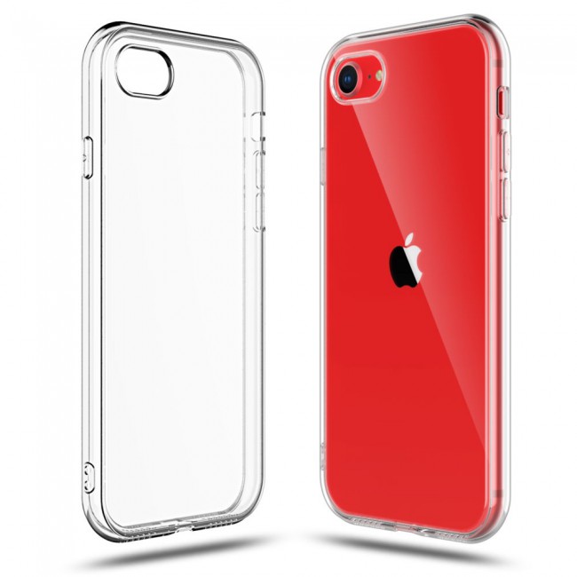 Apple iPhone SE 2020 Clear TPU Case Cover by Margoun