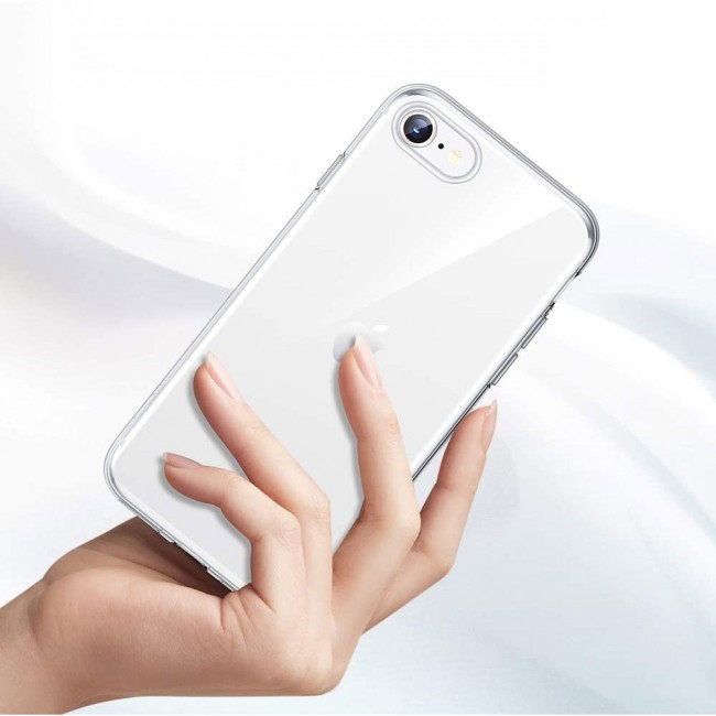 Apple iPhone SE 2020 Clear TPU Case Cover by Margoun