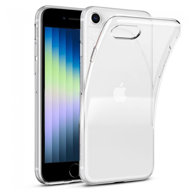 Apple iPhone SE 2022 Clear TPU Case Cover by Margoun