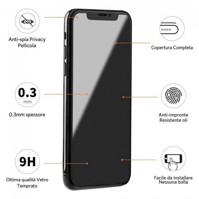 Apple iPhone XR Privacy Screen Protector Ultimate by Margoun