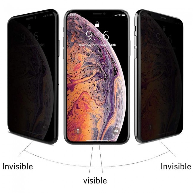 Apple iPhone X and XS Privacy Screen Protector Super Shieldz by Margoun - 2Pack