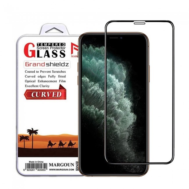 Apple iPhone 12 Tempered 3D Glass screen Protector Grand Shieldz by Margoun