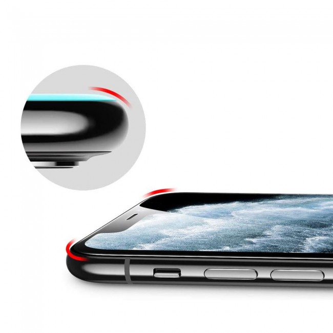 Apple iphone 12 Tempered 3D Glass screen Protector Super Shieldz by Margoun - 2-Pack