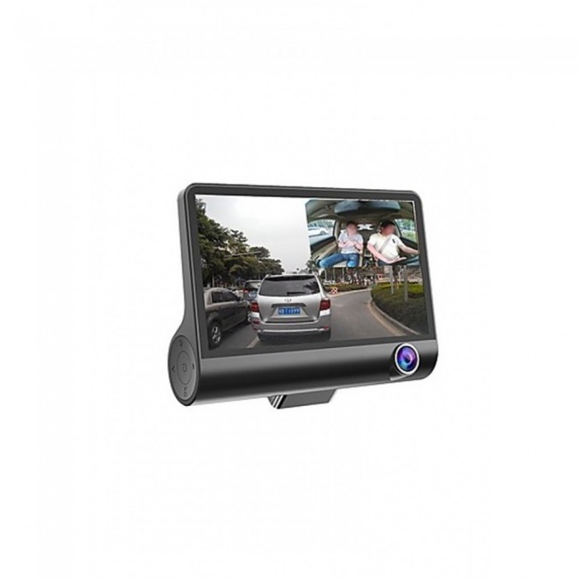 Auto DVR 3 Camera Lens 4.0 Inch Dash Camera Dual Lens Camera Video Recorder Auto Registrator Dvr dash Cam
