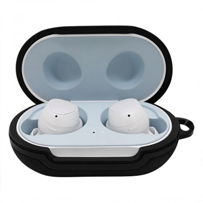Silicone Protective Carrying Case for Samsung Galaxy Buds – Black