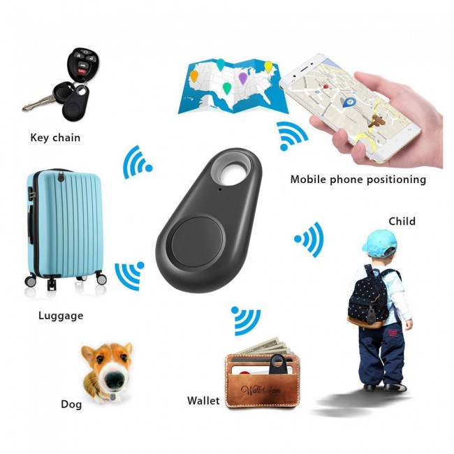 2Pack Bluetooth Anti Lost Theft Device Key Finder - All Colors