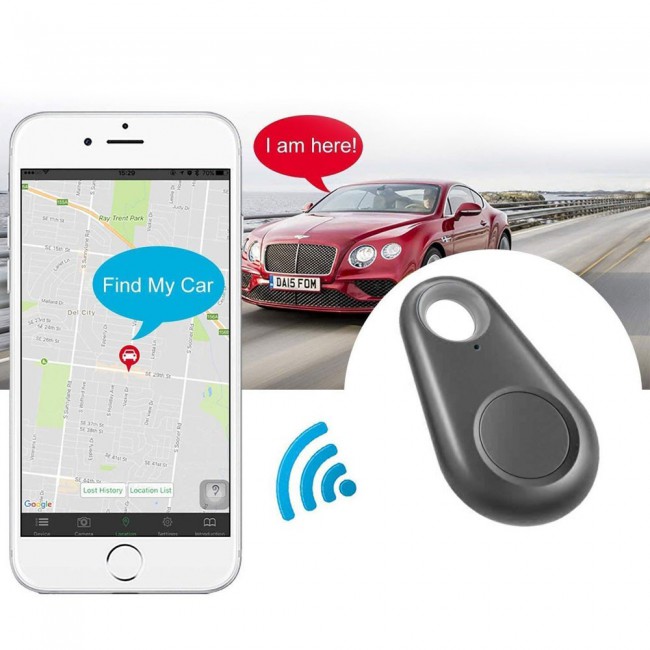 Bluetooth Anti Lost Theft Device Key Finder - Pink